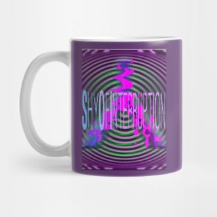 "Shy of Interruption" Trippy Logo Mug